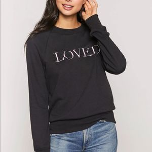 Spiritual Gangster Loved Old School Embroidered Sweatshirt